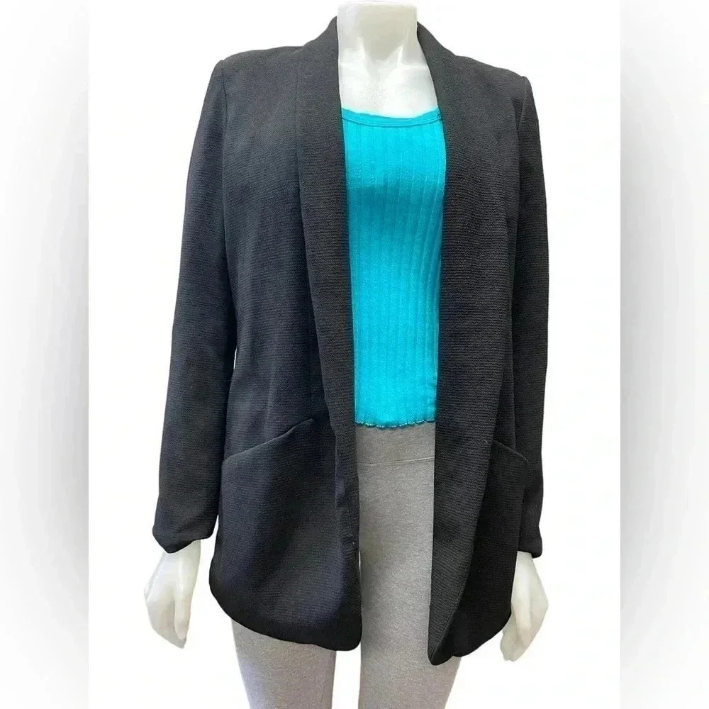 ONLY Open Blazer Cardigan Black Size 38/Medium